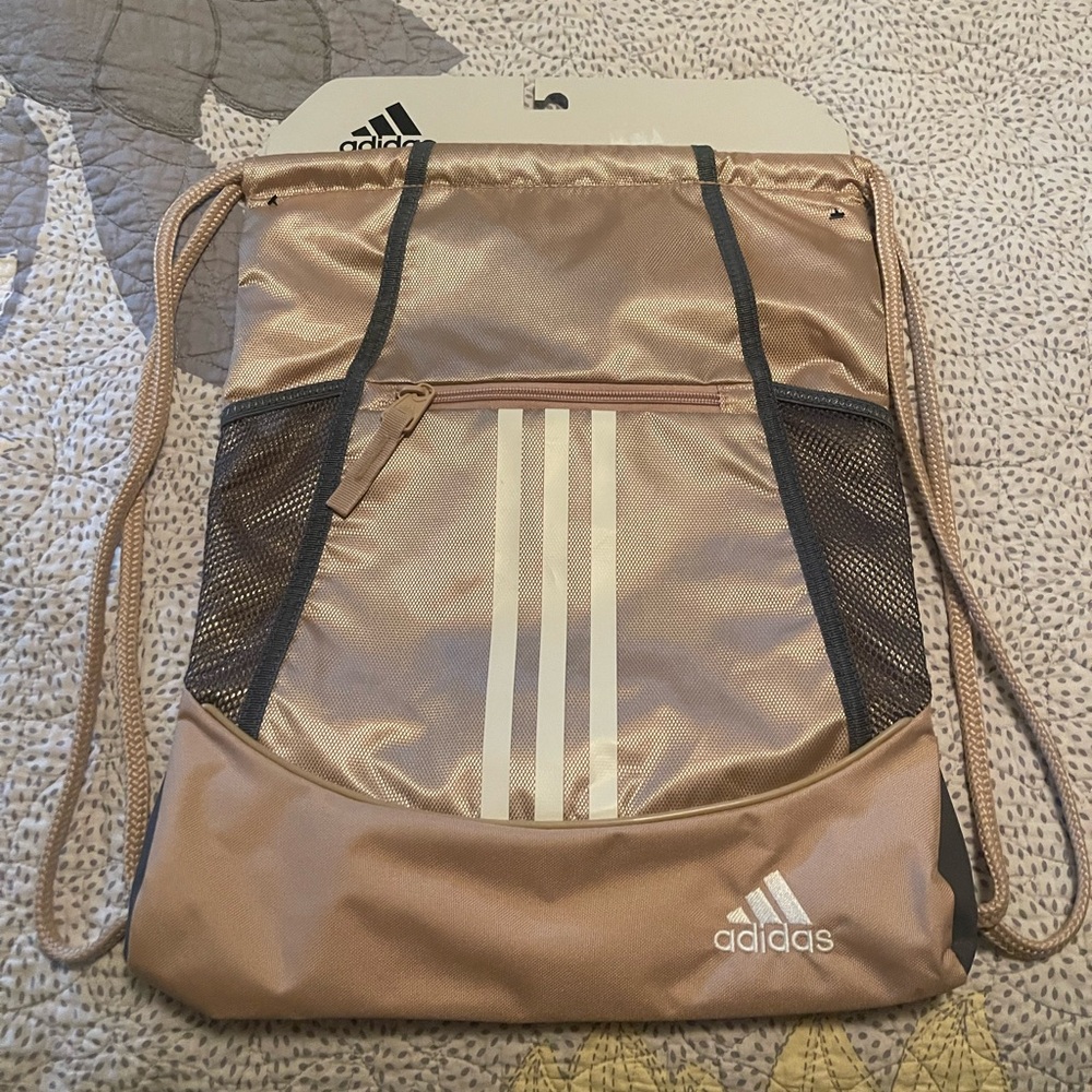 New Adidas Drawstring Bag